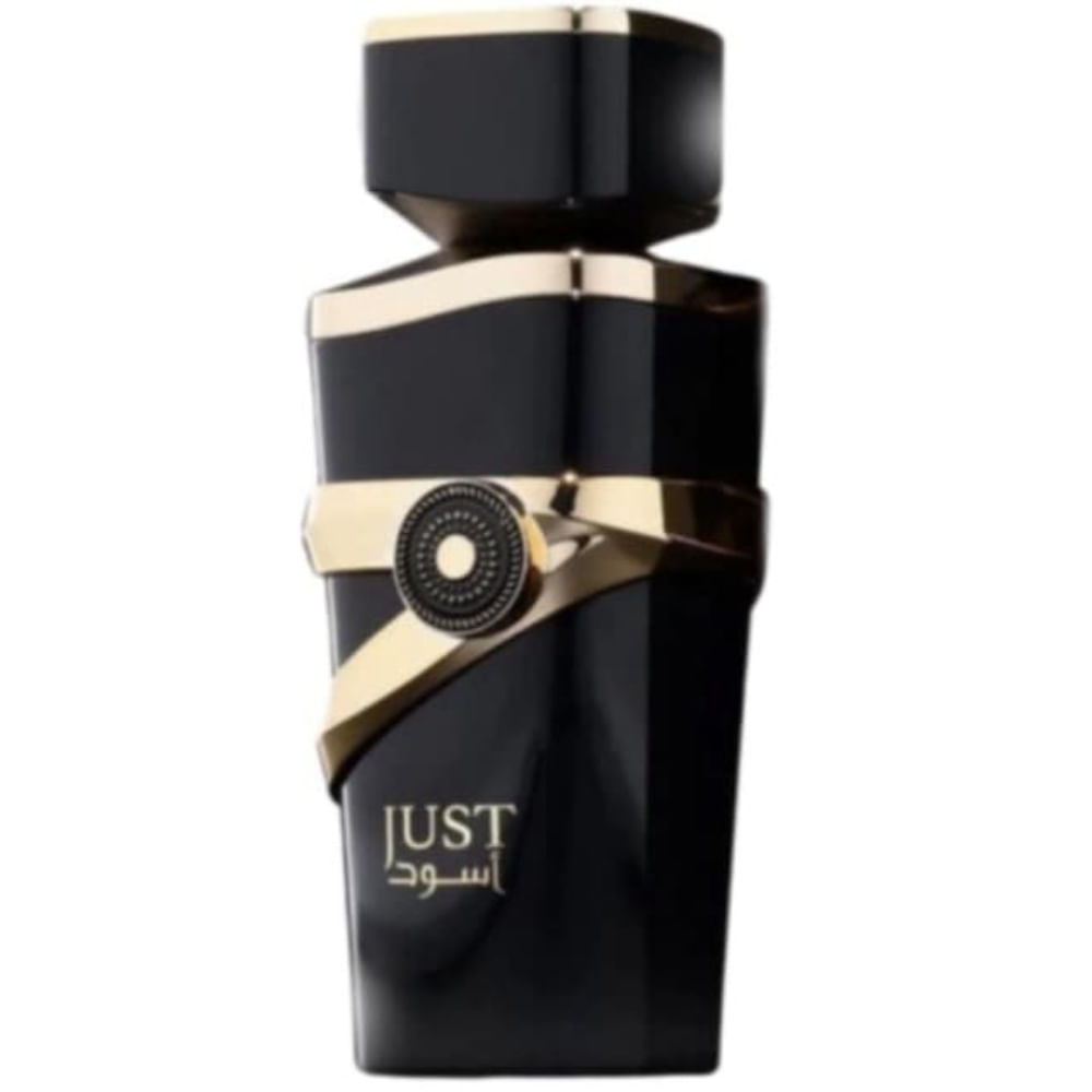 Perfume Árabe Masculino Just Aswad Eau de Parfum Fragrance World 100ml