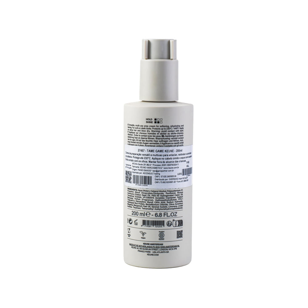 Creme Modelador Style Tame Game Keune 200ml