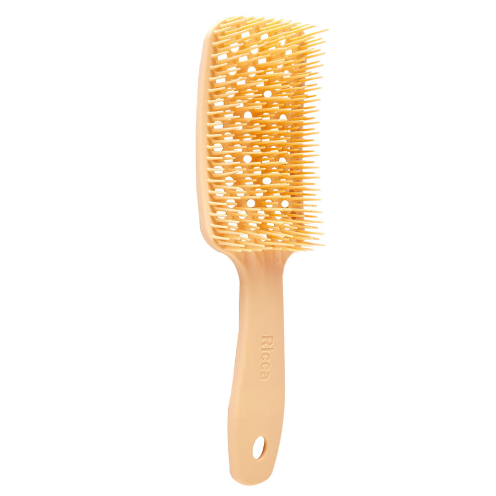 Escova De Cabelo Ricca Flex Candy Coral
