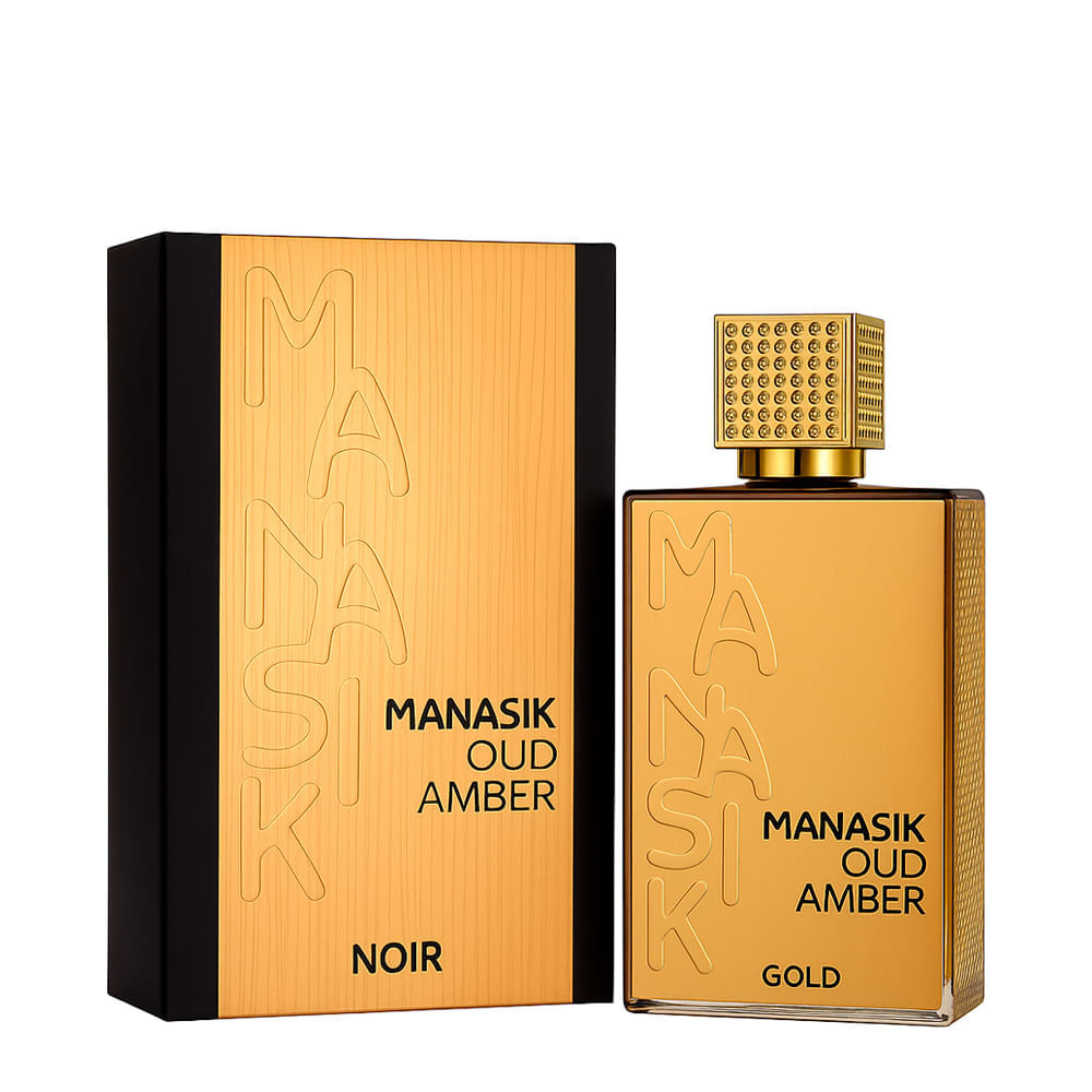 Perfume Árabe Unissex Oud Amber Noir Eau de Parfum Manasik 100ml
