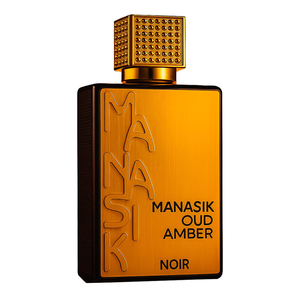 Perfume Árabe Unissex Oud Amber Noir Eau De Parfum Manasik 100ml