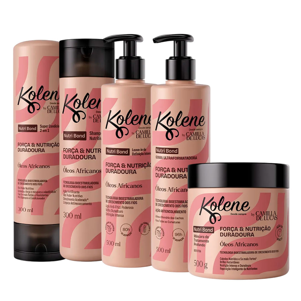 Kit Kolene Nutri Bond By Camila De Lucas