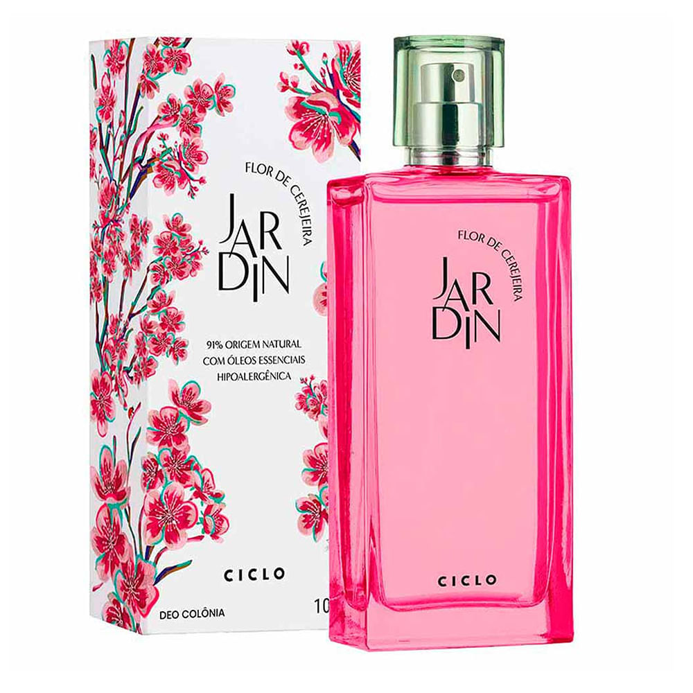 Deo Colônia Feminina Jardin Flor De Cerejeira Ciclo 100ml