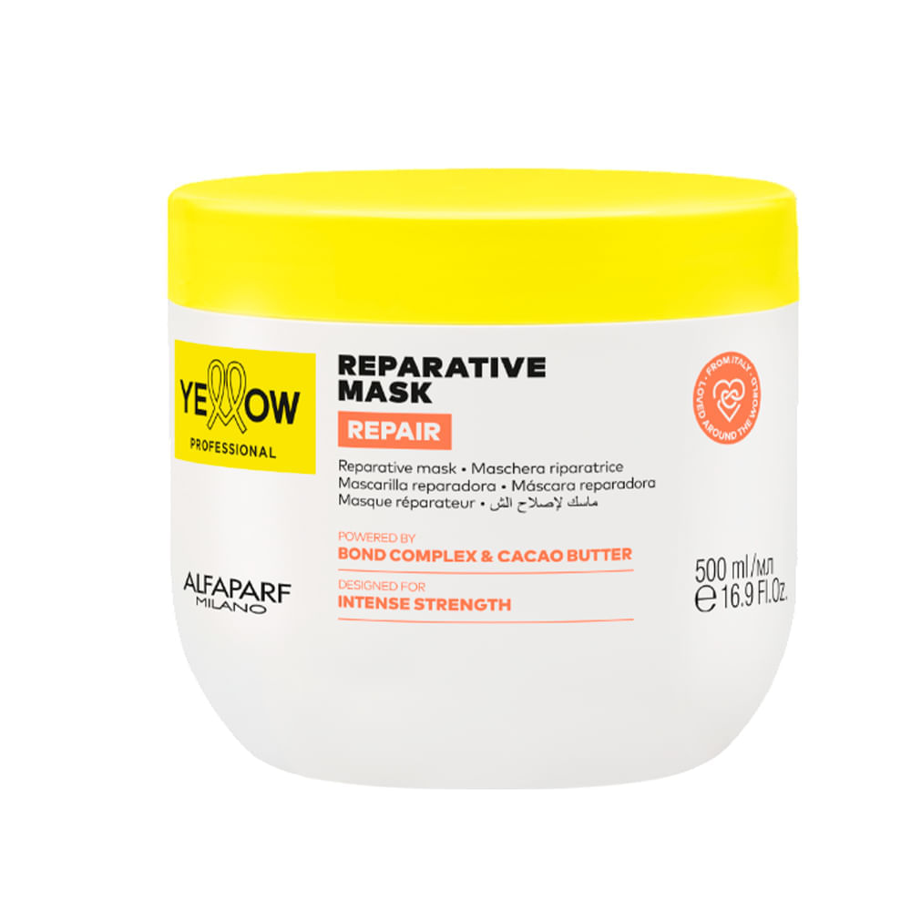 Máscara Capilar Tratamento Yellow Reparador 500g