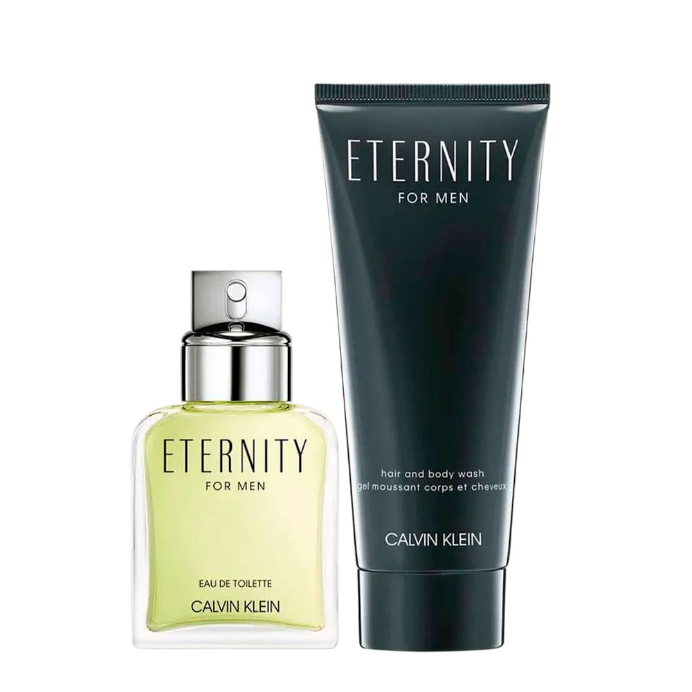 Kit Calvin Klein Eternity Masculino Eau de Toilette 50ml + Shower Gel 100ml