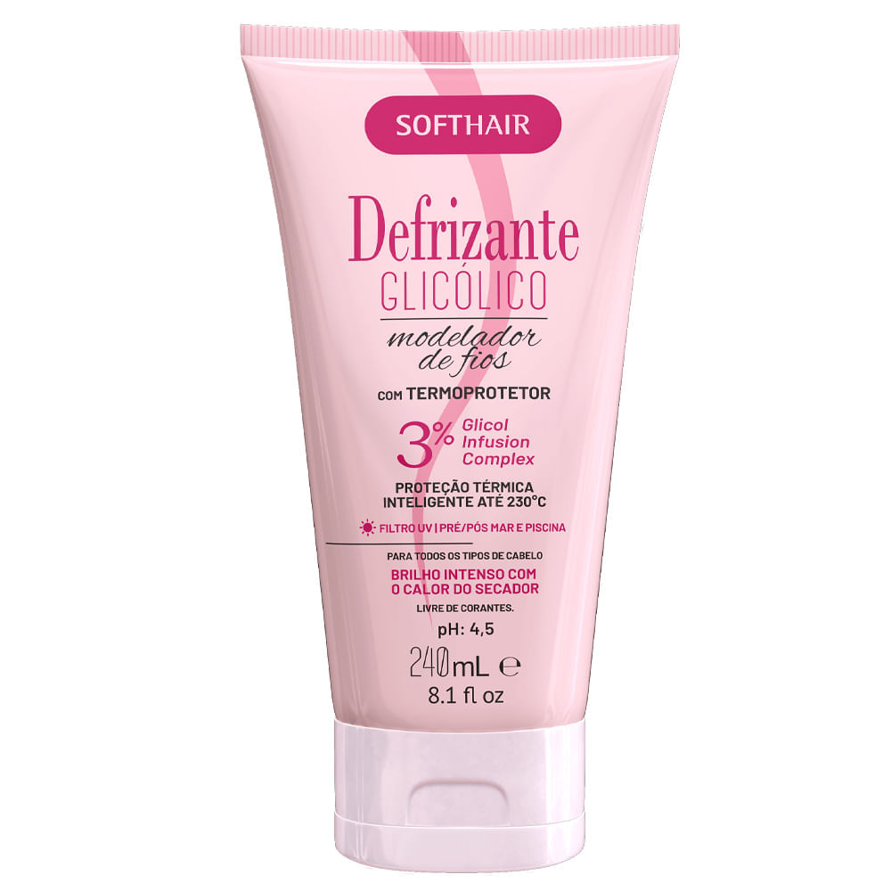 Defrizante Soft Hair Glicólico 240ml