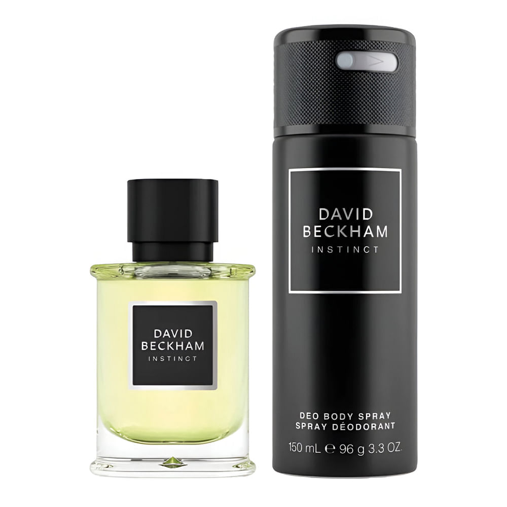 Kit Instinct Masculino Eau de Parfum 50ml + Desodorante David Beckham 150ml