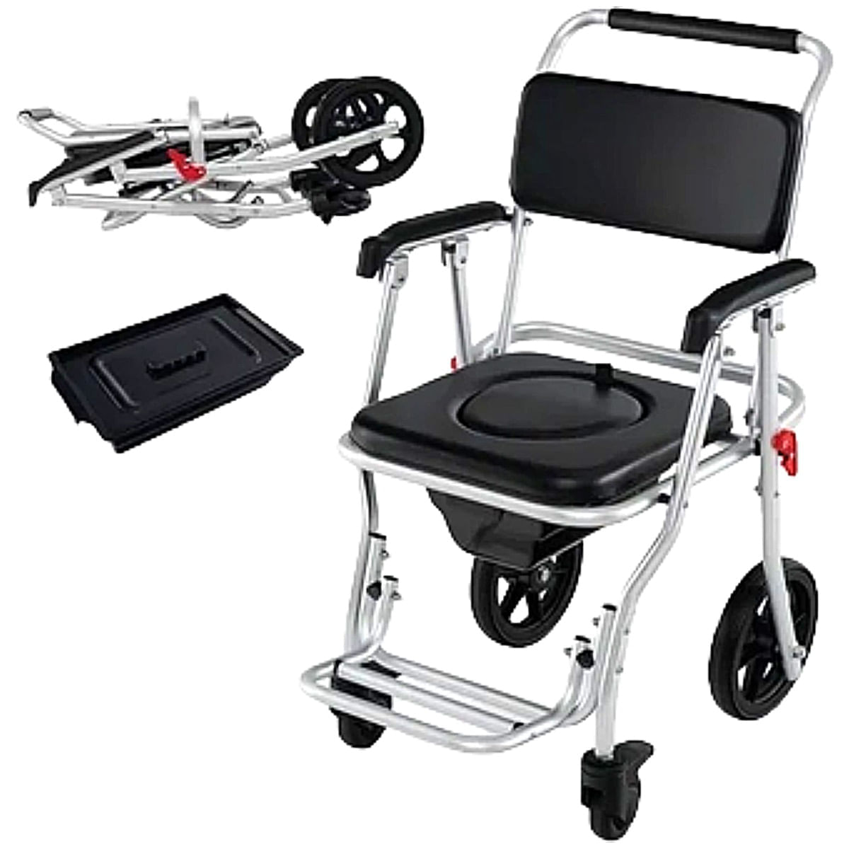 Cadeira de Banho Dobrável em Alumínio Zimedical FST-7808Z1