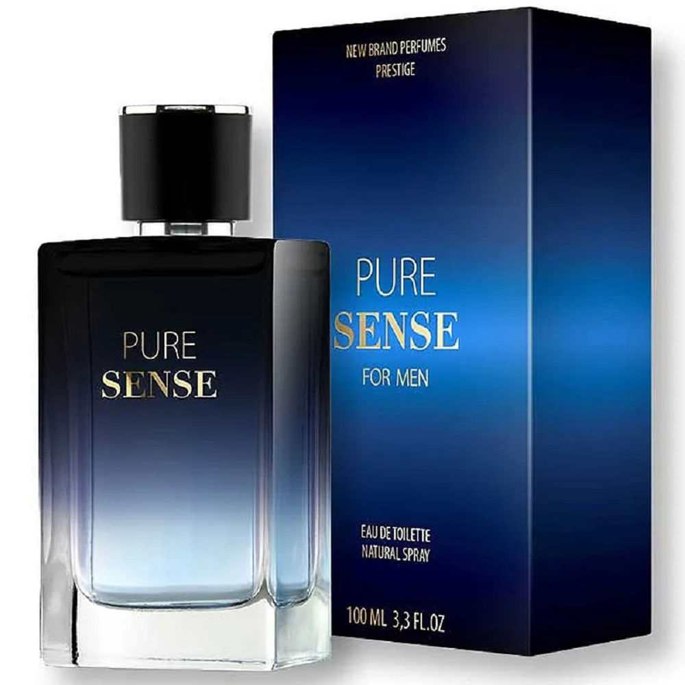 Perfume Masculino Pure Sense Eau De Toilette New Brand 100ml