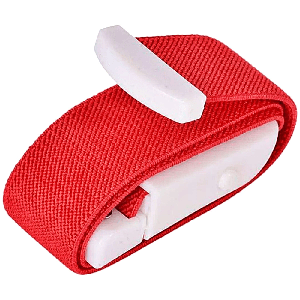 Garrote Ziblock Com Trava Vermelho