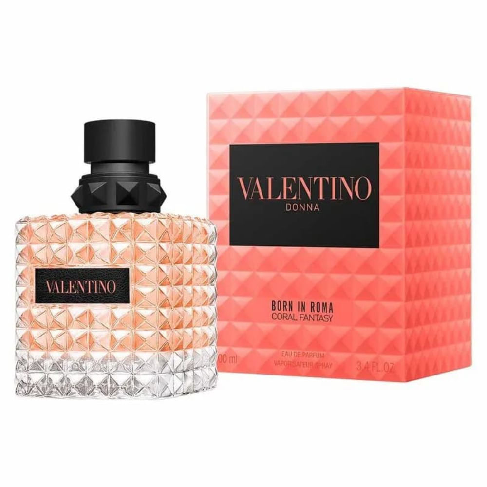 Perfume Feminino Born In Roma Coral Fantasy Donna Valentino Eau de Parfum 100ml