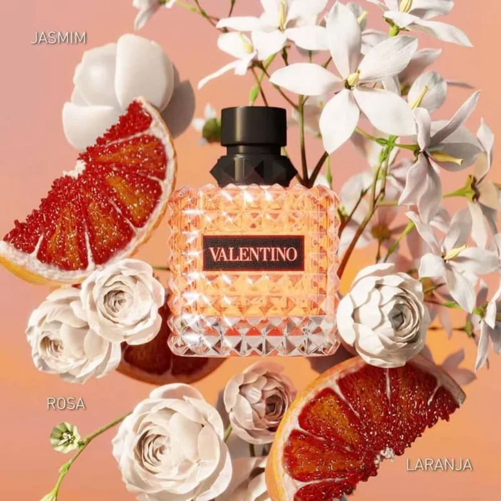 Perfume Feminino Born In Roma Coral Fantasy Donna Valentino Eau de Parfum 100ml