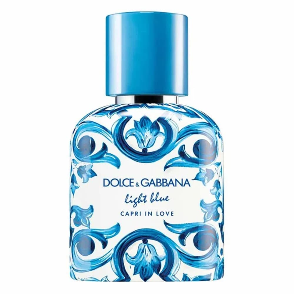 Perfume Masculino Light Blue Capri In Love Eau De Parfum Dolce & Gabbana 50ml