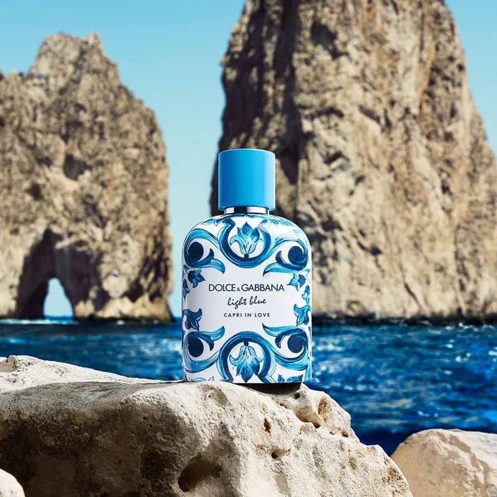 Perfume Masculino Light Blue Capri In Love Eau de Parfum Dolce & Gabbana 50ml