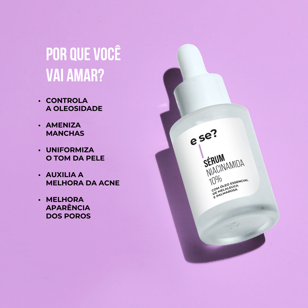 Kit Hidratante Facial Booster 360º 30ml + Sérum Niacinamida 30ml