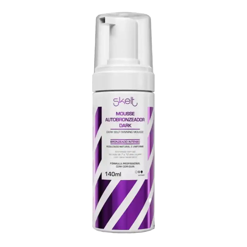 Autobronzeador Dark Mousse Red Carpet Glow Skelt 140ml