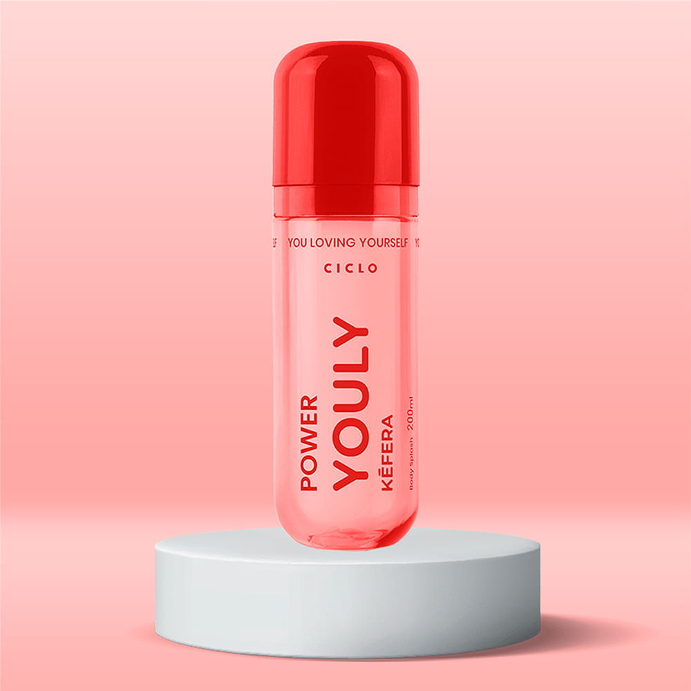 Body Splash Power Youly Kefera Ciclo 200ml