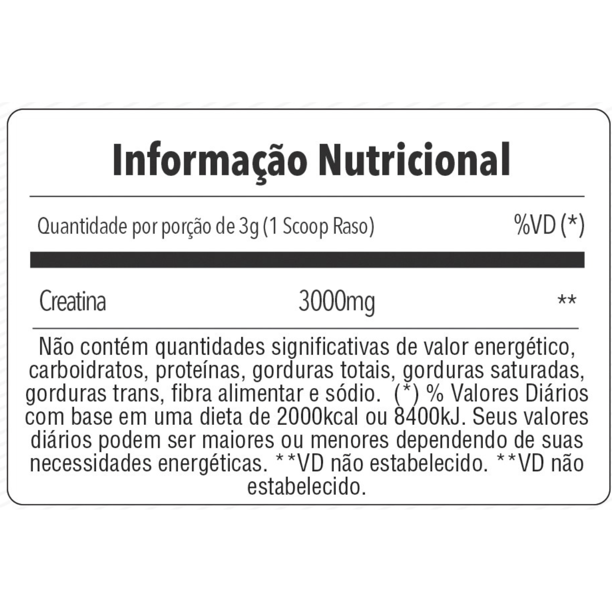 Creatina 100% Pura Bodyaction 300g
