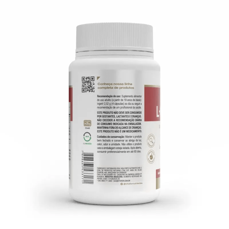 L-Carnitina Vitafor 120 Cápsulas