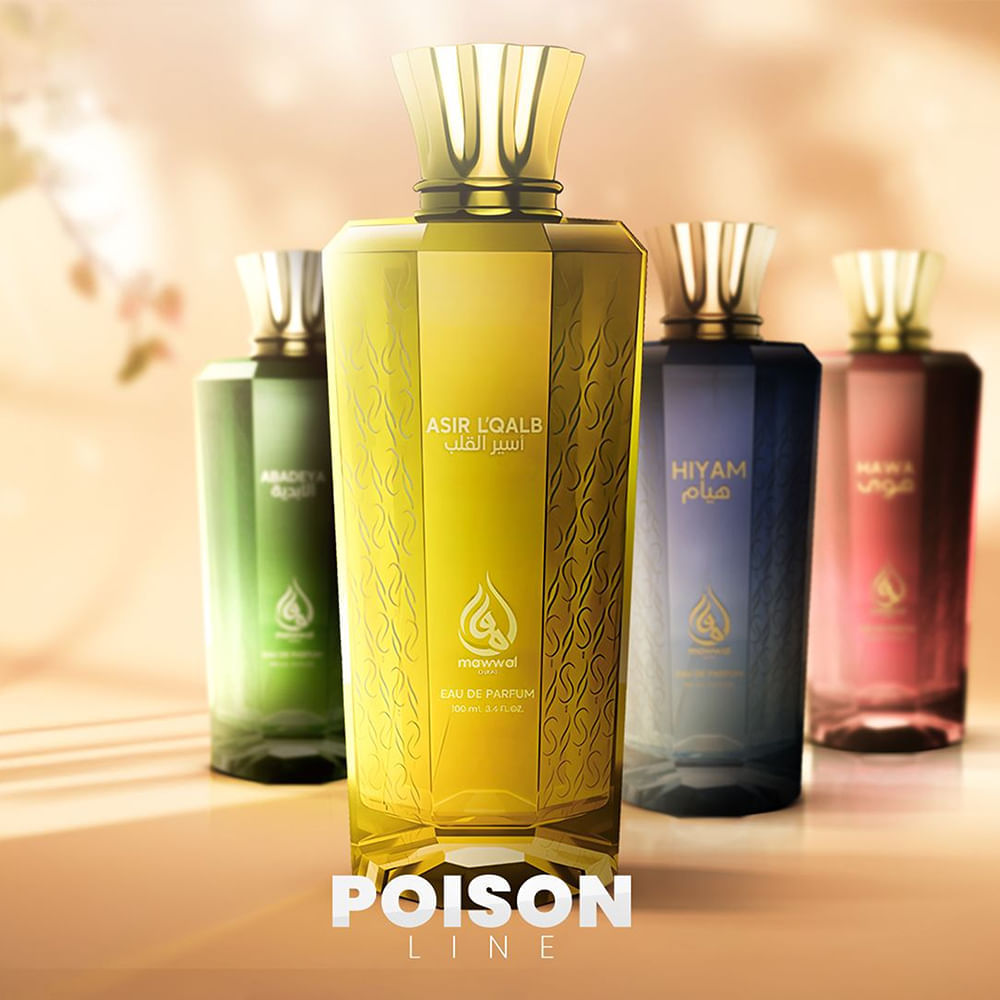 Perfume Árabe Unissex Poison Asir L Qalb Eau de Parfum Mawwal 100ml