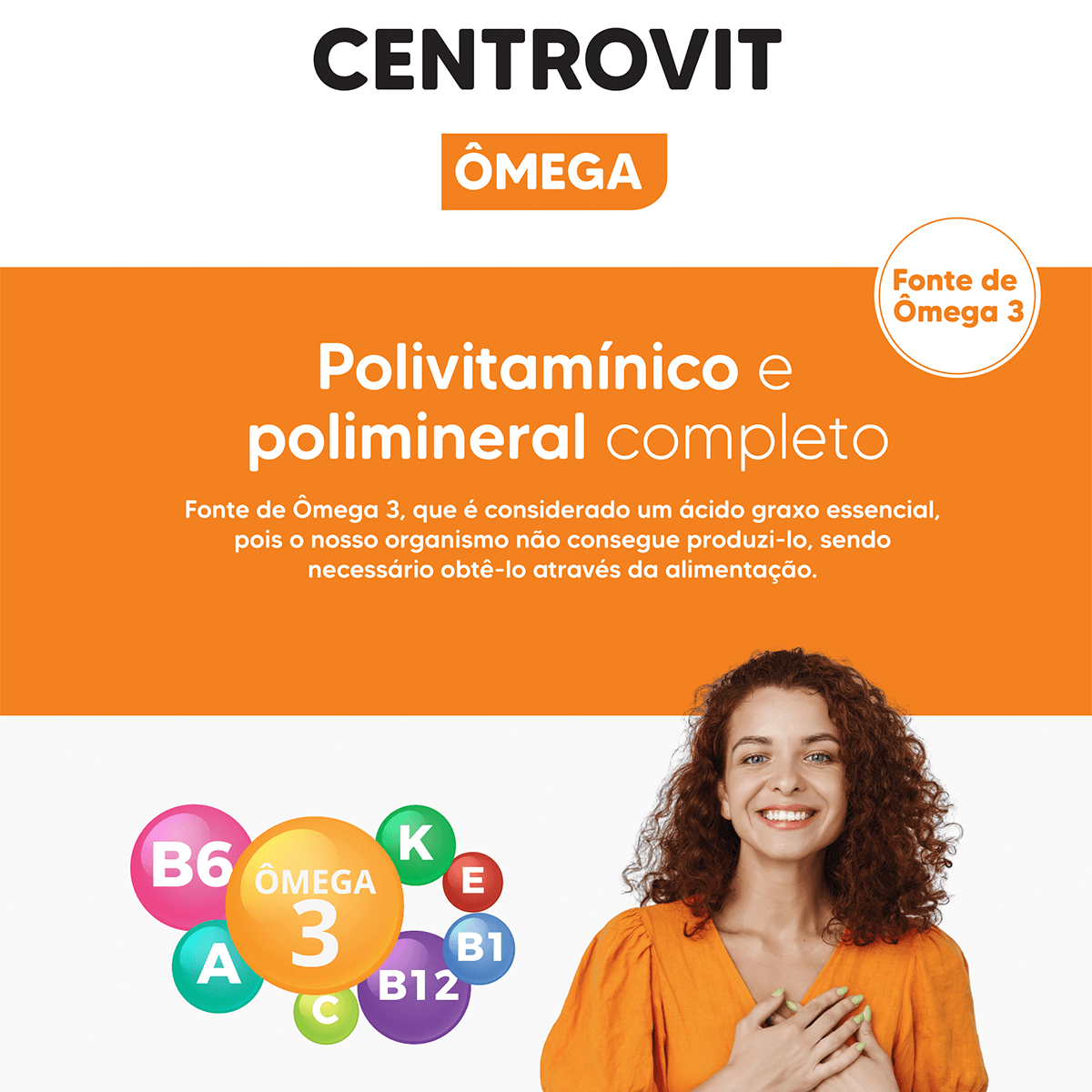 Centrovit Polivitamínico Softgel Tiaraju 60 Cápsulas