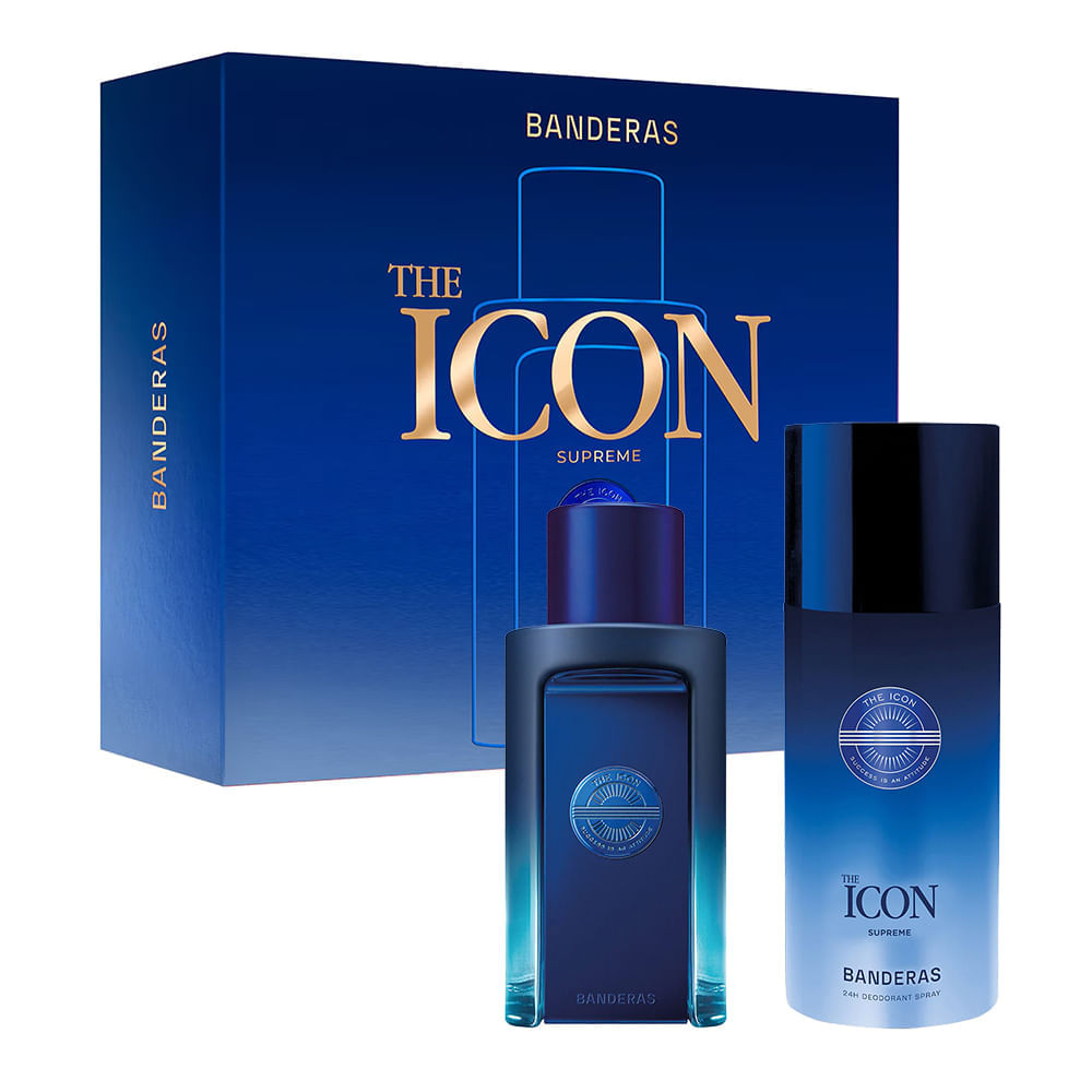 Kit Banderas The Icon Man Supreme Eau de Parfum 100ml + Desodorante 150ml