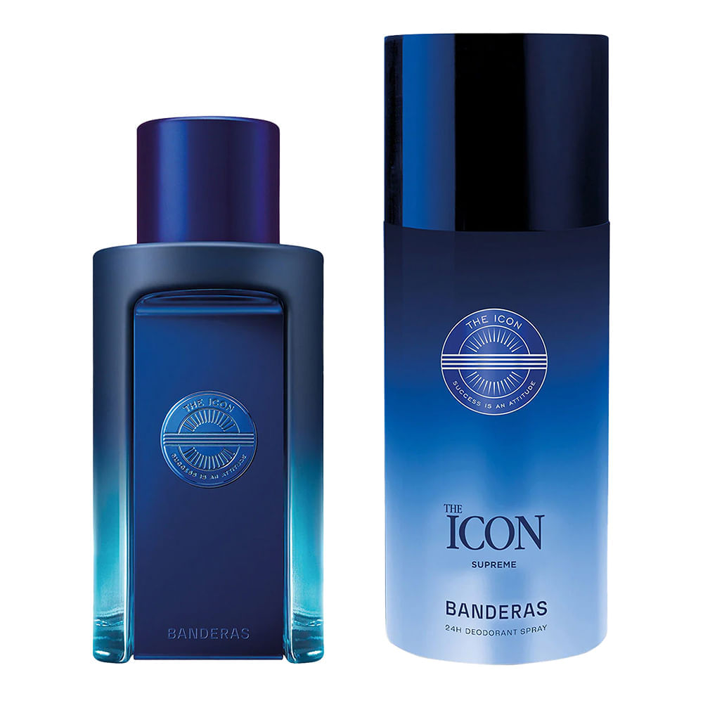 Kit Banderas The Icon Man Supreme Eau de Parfum 100ml + Desodorante 150ml