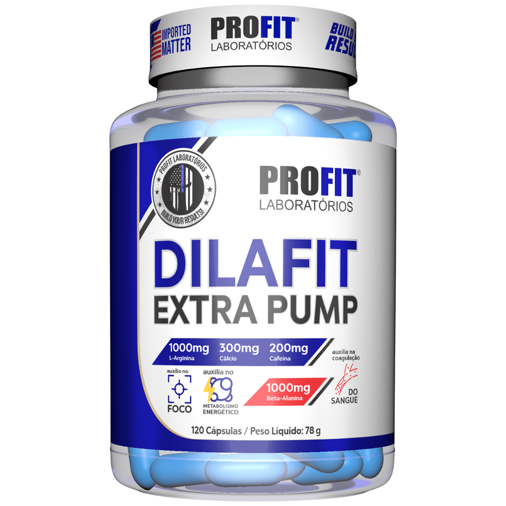 Dilafit Extra Pump Profit 120 Cápsulas