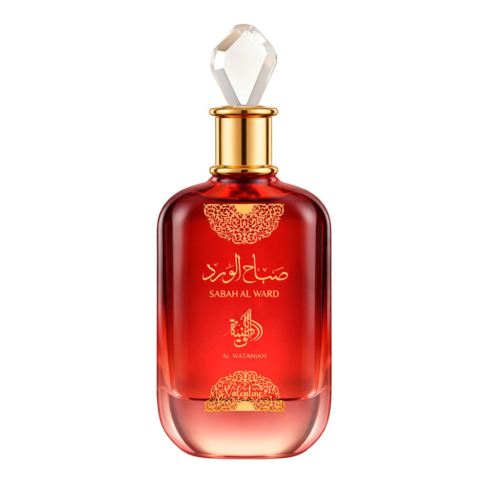 Perfume Árabe Feminino Sabah Al Ward Valentine Eau de Parfum Al Wataniah 100ml