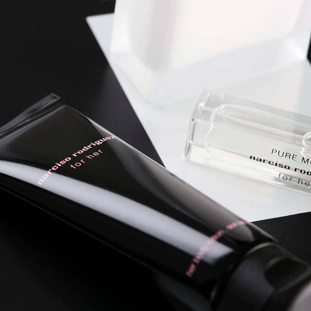 Kit Narciso Rodriguez Pure Musc Perfume Feminino Eau de Parfum 100ml + 10ml + Body Lotion 50ml