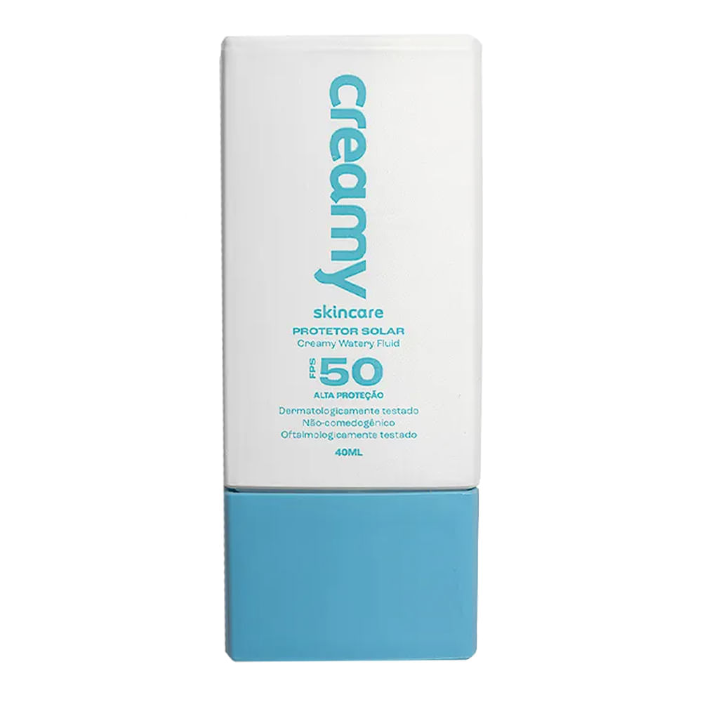 Protetor Solar Creamy Watery Fluid Fps50 40ml