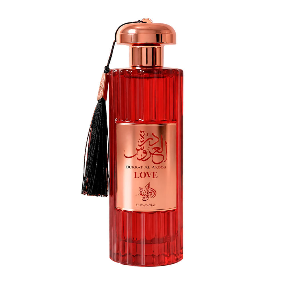 Perfume Árabe Feminino Durrat Al Aroos Love Al Wataniah Eau de Parfum 85ml