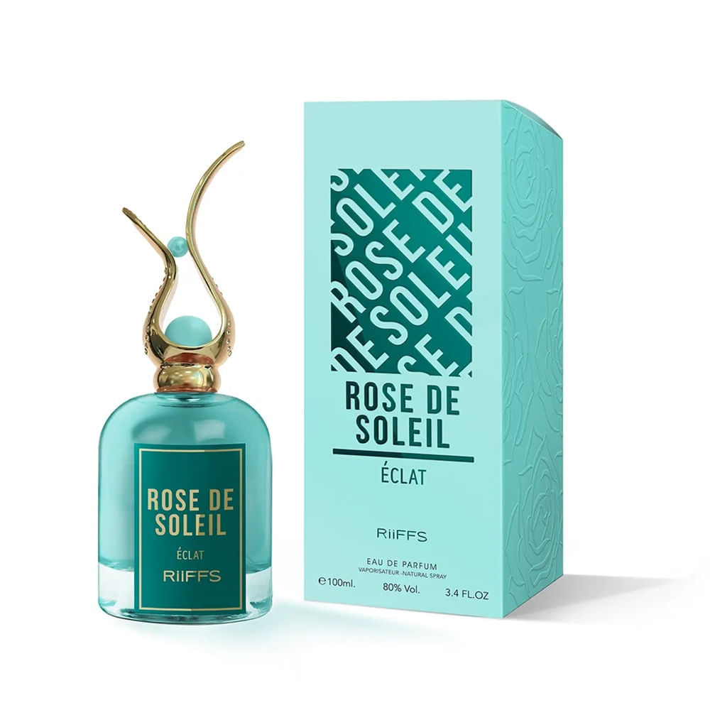 Perfume Feminino Rose De Soleil Eclat  Eau De Parfum Riiffs 100ml