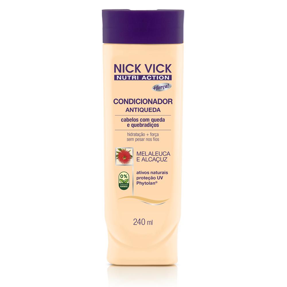 Condicionador Antiqueda Nutri Action Nick & Vick 240ml