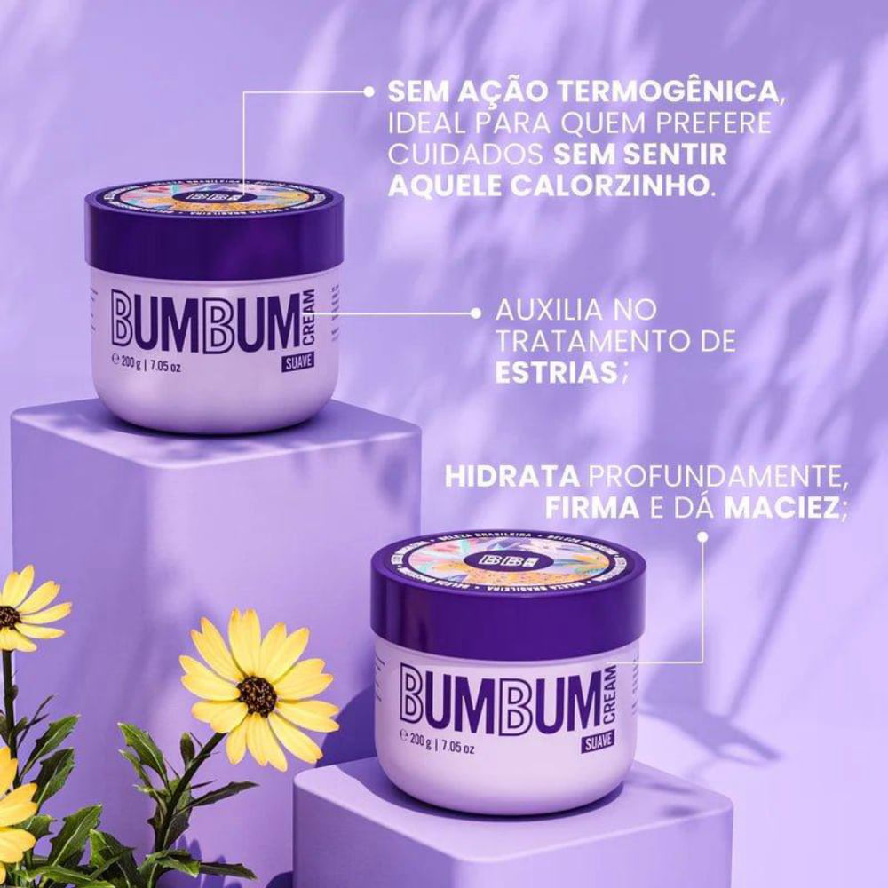 Cream Suave Bumbum Beleza Brasileira 200g