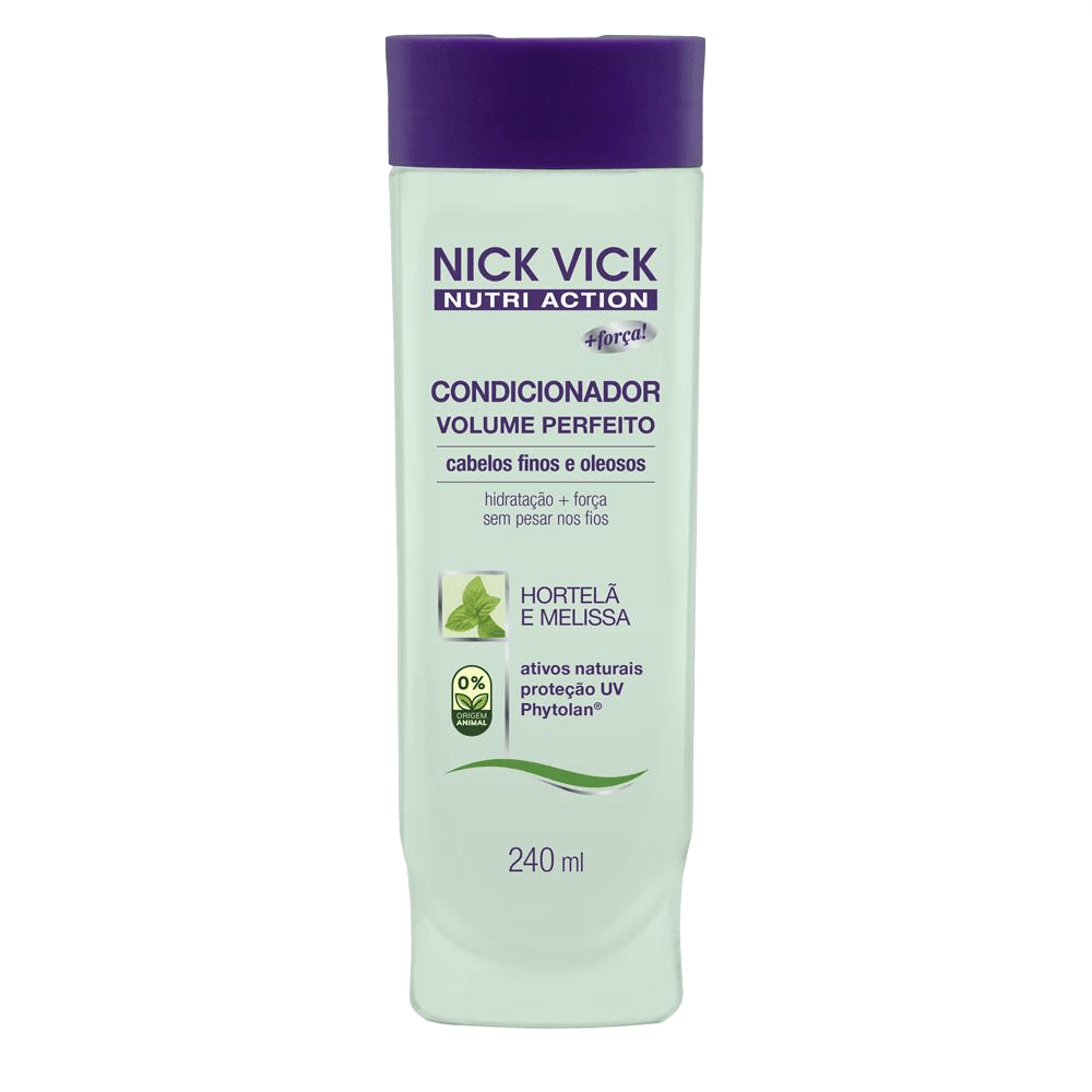 Condicionador Volume Perfeito Nick Vick 240ml