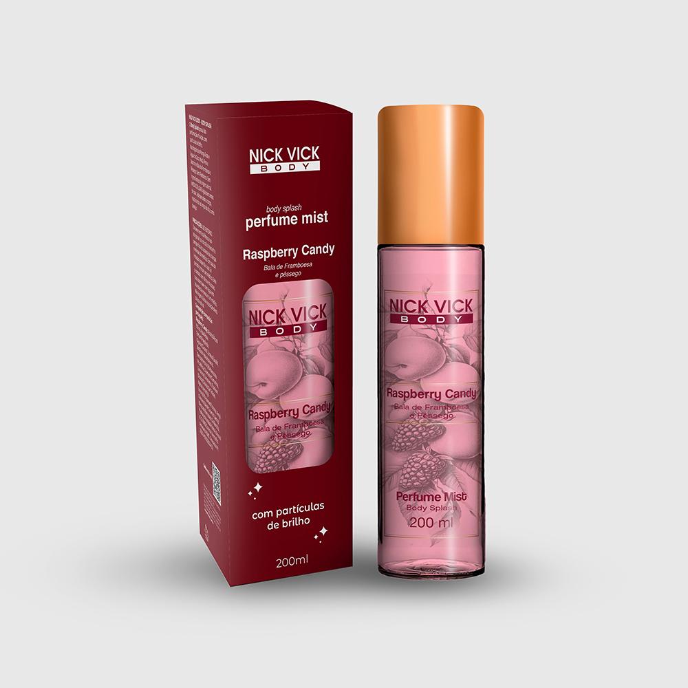 Body Splash Body Raspberry Candy Nick Vick 200ml