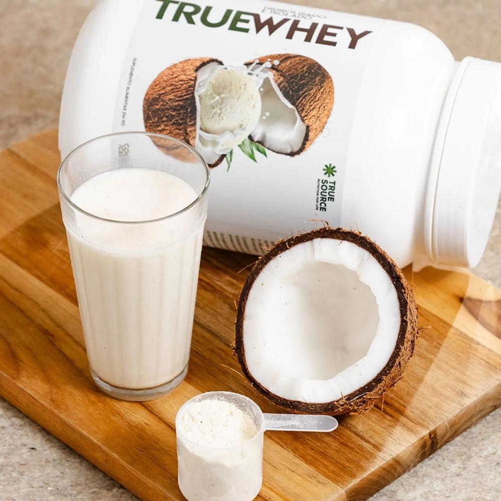 Whey Iso/Hidro True Source 837g Sabor Coconut Ice Cream