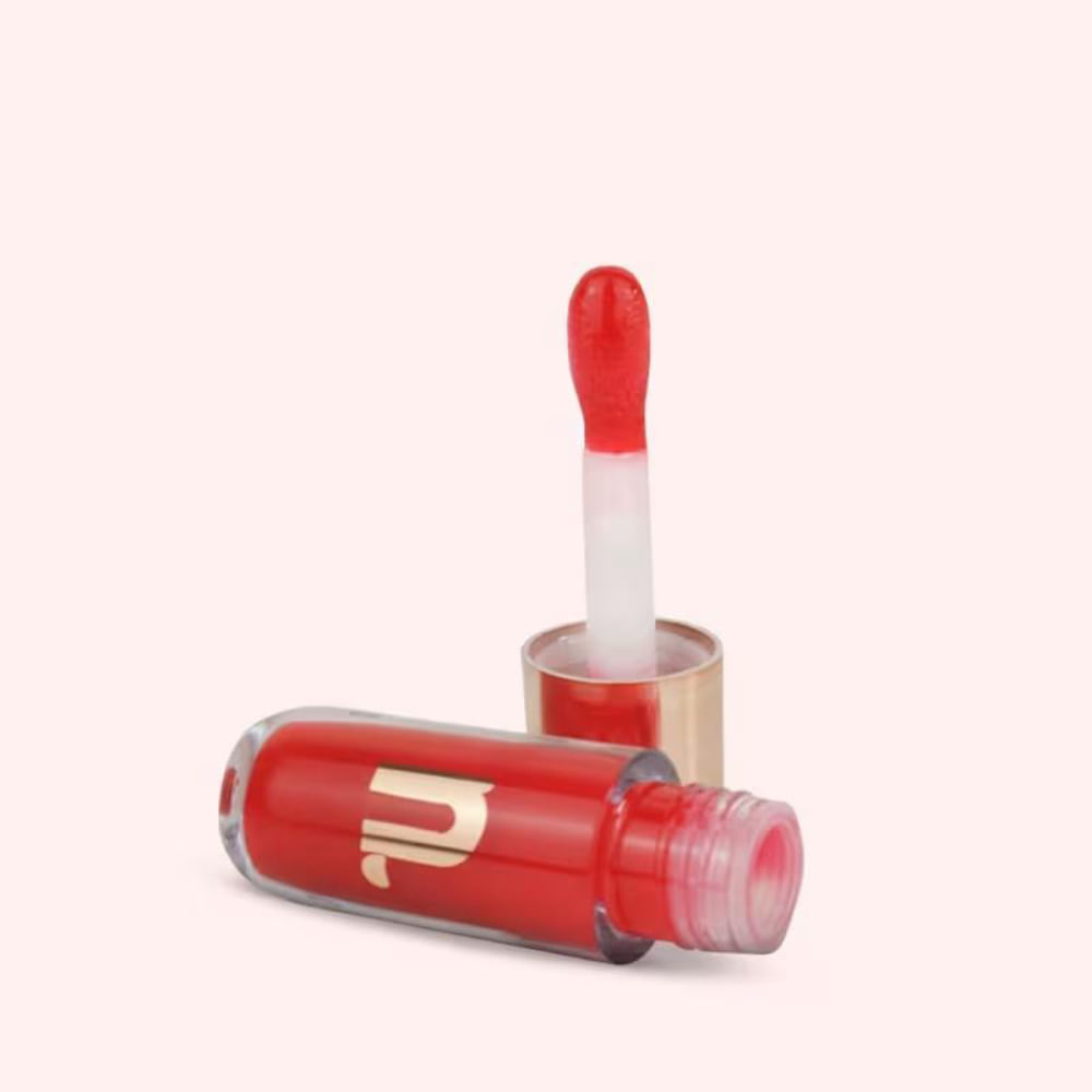 Gloss Labial Instant Glow Rubi Nina Makeup 4ml