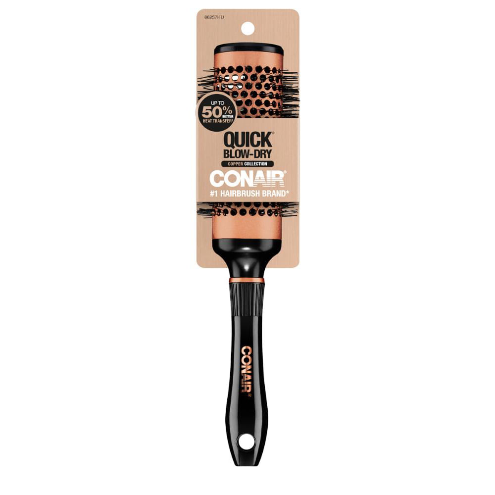 Escova de Cabelo Quick Blow Dry Ventilada Redonda Conair