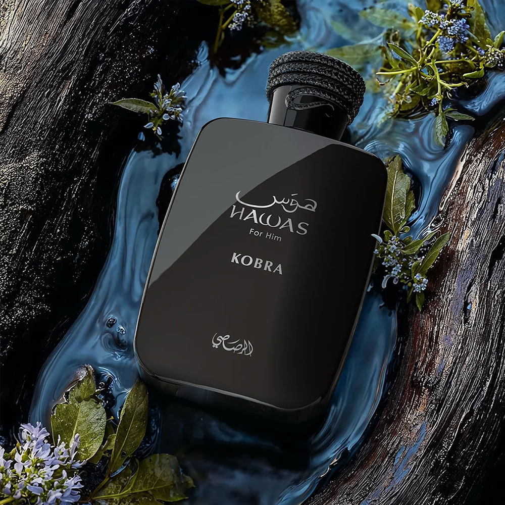 Perfume Árabe Masculino Hawas Kobra Rasasi Eau de Parfum 100ml