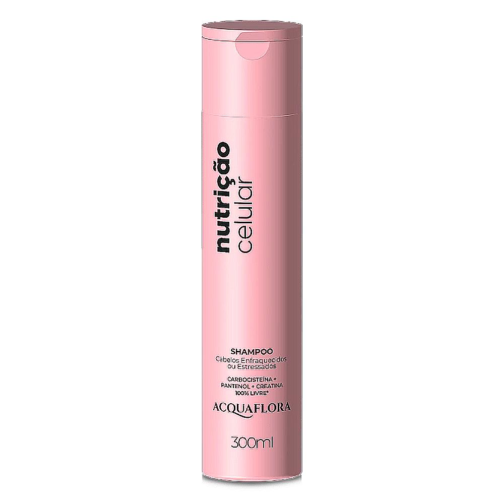 Shampoo Nutrição Celular Sem Sal Acquaflora 300ml