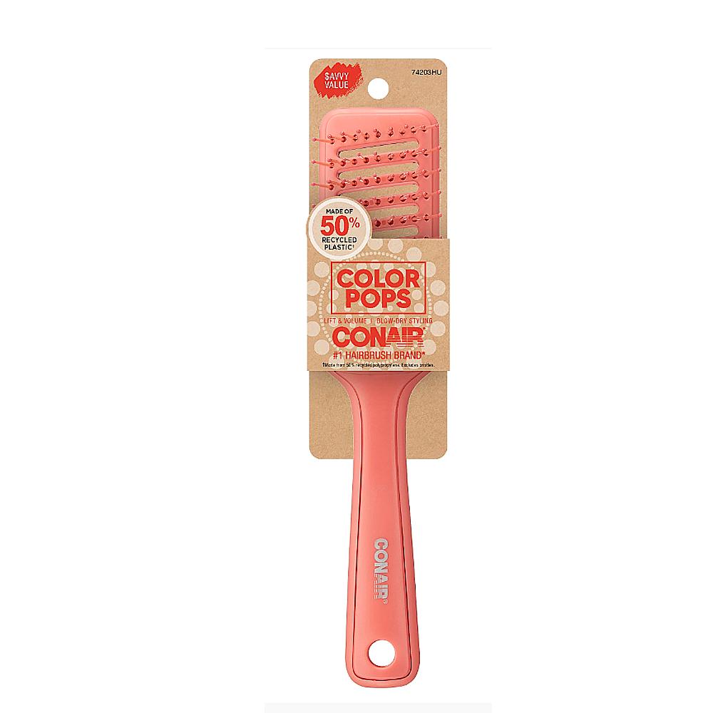 Escova de Cabelo Color Pop Conair Laranja