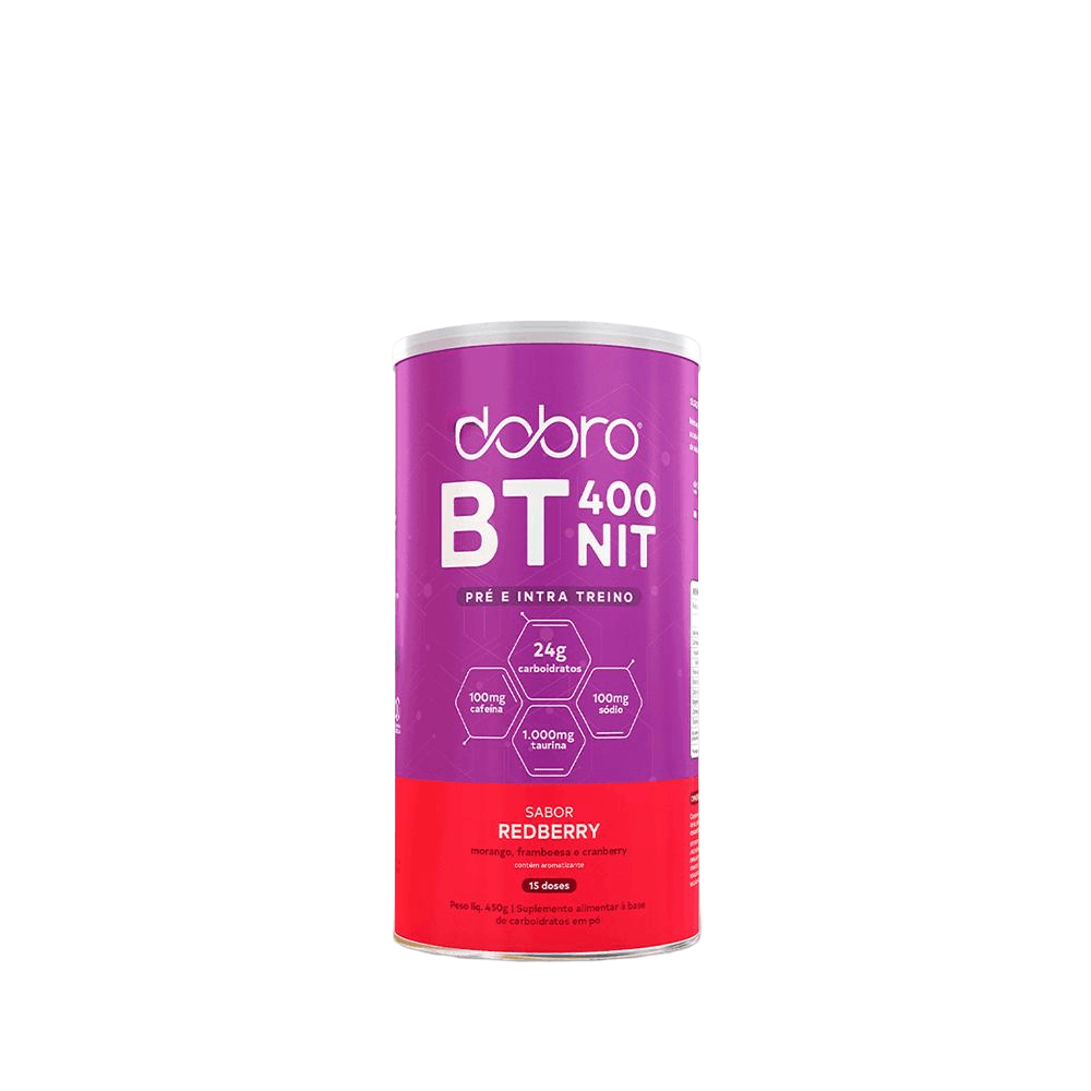 Suplemento Bt 400 Nitrato Dobro 450g Sabor Redberry