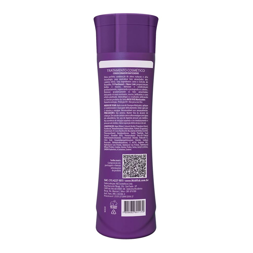 Condicionador Matizador Intense Nick Vick 250ml