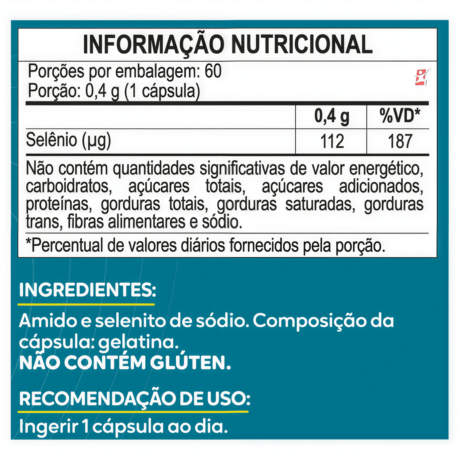 Kit 2 Selênio Maltta Nutrition 60 Cápsulas
