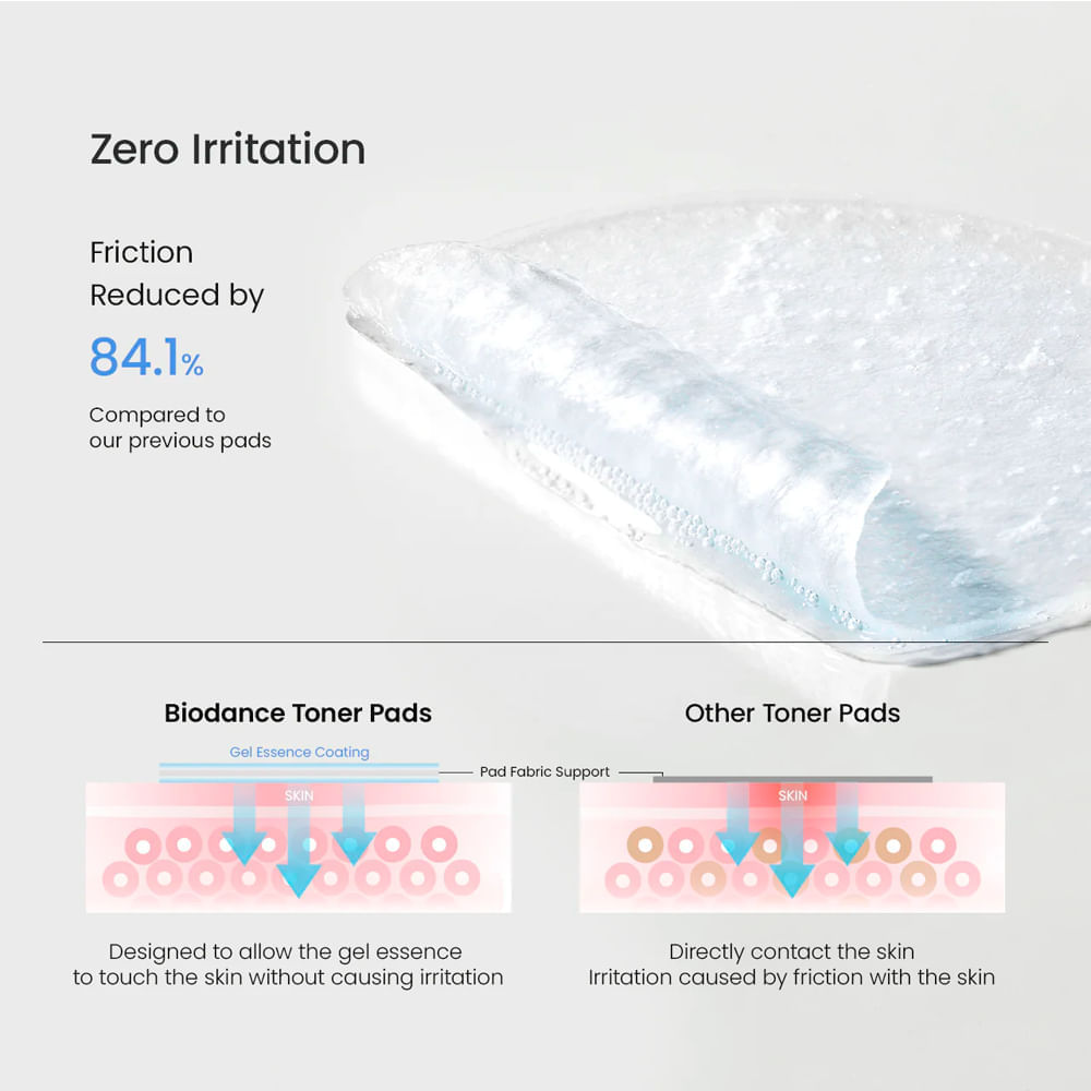 Pads Tonificantes Faciais Cera-nol Toner Biodance 60 Unidades