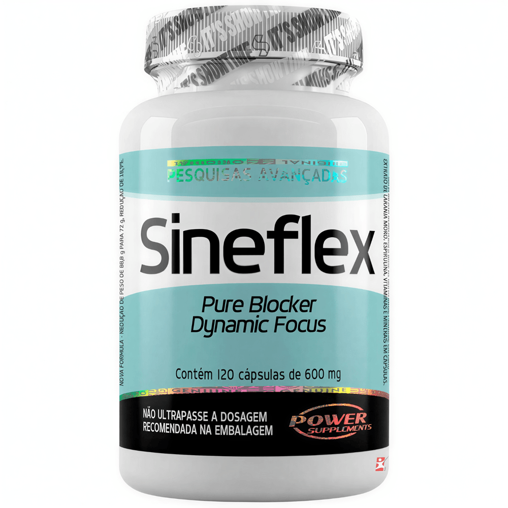 Sineflex Pure Blocker Dynamic Focus Power Supplements 120 Cápsulas