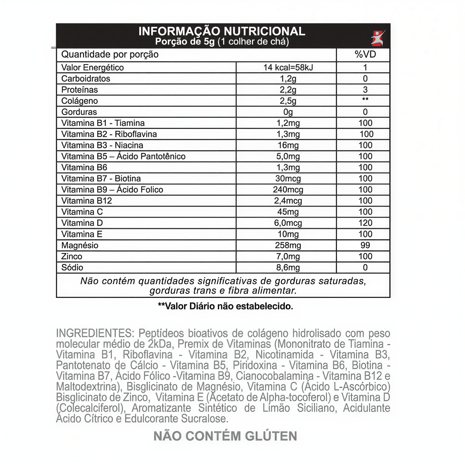 Kit 3 Colágeno Verisol Maltta Nutrition Limão Siciliano 150g