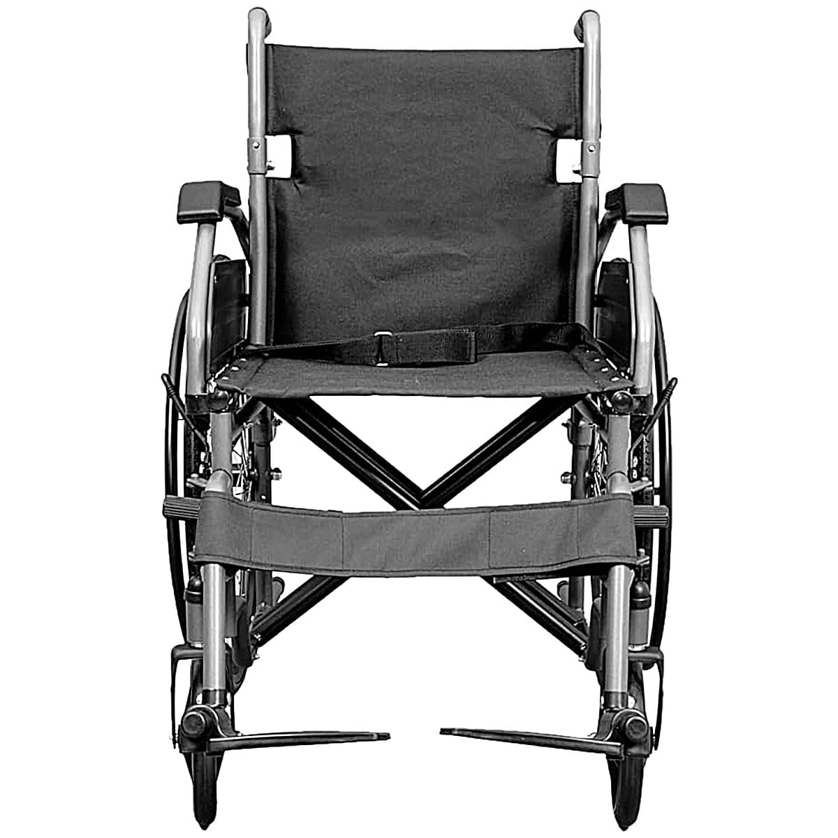 Cadeira de Rodas Aço Carbono Basic Dobrável Hidrolight 46cm Até 125kg